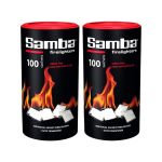 Samba Firestarters Firelighters Odourless Oven Stove Fireplace BBQ Pack 200